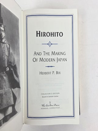 HIROHITO AND THE MAKING OF MODERN JAPAN