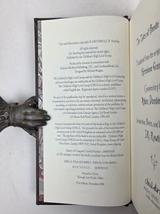 THE TALES OF BEEDLE THE BARD; TRANSLATED FROM THE ORIGINAL RUNES BY HERMIONE GRANGER; COMMENTARY BY ALBUS DUMBLEDORE
