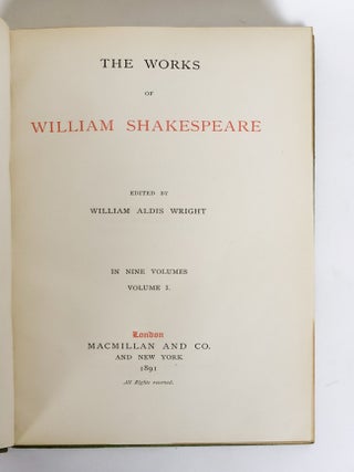 THE WORKS OF WILLIAM SHAKESPEARE [Nine Volumes]