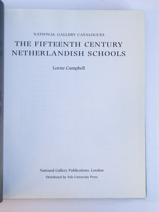 THE FIFTEENTH CENTURY NETHERLANDISH SCHOOLS