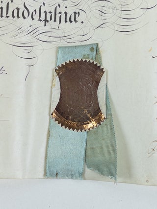 1894 "WOMAN'S MEDICAL COLLEGE OF PENNSYLVANIA" MEDICAL DIPLOMA [Signed]