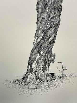 ORIGINAL PRINT TITLED "HERCULES ASCENDING TO MOUNT OLYMPUS"