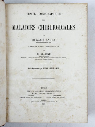 TRAITÉ ICONOGRAPHIQUE DES MALADIES CHIRURGICALES