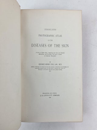 PHOTOGRAPHIC ATLAS OF THE DISEASES OF THE SKIN
