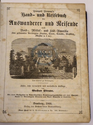 HAND- UND REISEBUCH FÜR AUSWANDERER UND REISENDE NACH NORD-, MITTEL- UND SÜD-AMERIKA