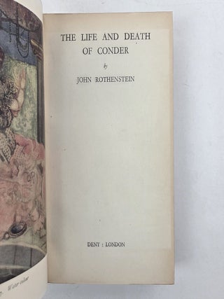 THE LIFE AND DEATH OF CONDER