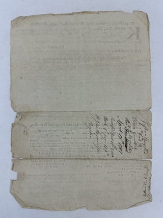 1787 NEW LONDON COUNTY, CONNECTICUT LAND DEED [Signed]