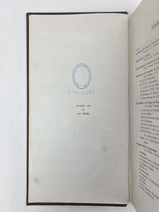 DAS BUCH DER DEUTSCHEN IN AMERIKA; HERAUSGEGEBEN UNTER DEN AUSPICIEN DES DEUTSCH-AMERIKANISCHEN NATIONAL-BUNDES