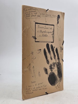 1410407 THE LOUISE FILE; "DOSSIER LOUISE" TEXTE ET LITHOGRAPHIES ORIGINALES DE MILSHTEIN. Milshtein