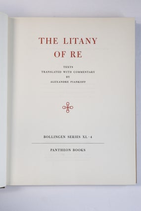 THE LITANY OF RE