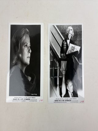 ORIGINAL "SEANCE ON A WET AFTERNOON" MOVIE STILLS AND PROMOTIONAL EPHEMERA
