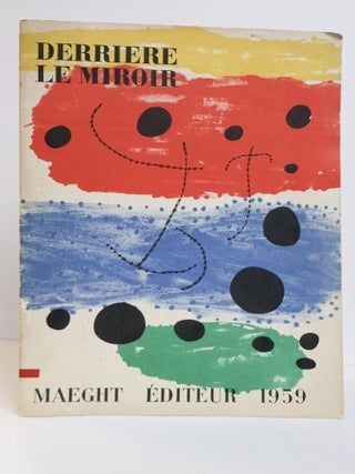 1410490 DERRIERE LE MIROIR NUMBER 117. Aimé Maeght