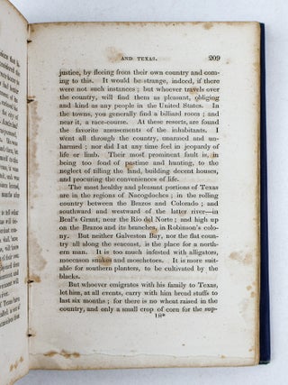 TRIP TO THE WEST AND TEXAS. COMPRISING A JOURNEY OF EIGHT THOUSAND MILES, THROUGH NEW-YORK, MICHIGAN, ILLINOIS, MISSOURI, LOUISIANA, AND TEXAS, IN THE AUTUMN AND WINTER OF 1834-5. INTERSPERSED WITH ANECDOTES, INCIDENTS, AND OBSERVATIONS. WITH A BRIEF SKETCH OF THE TEXAN WAR.