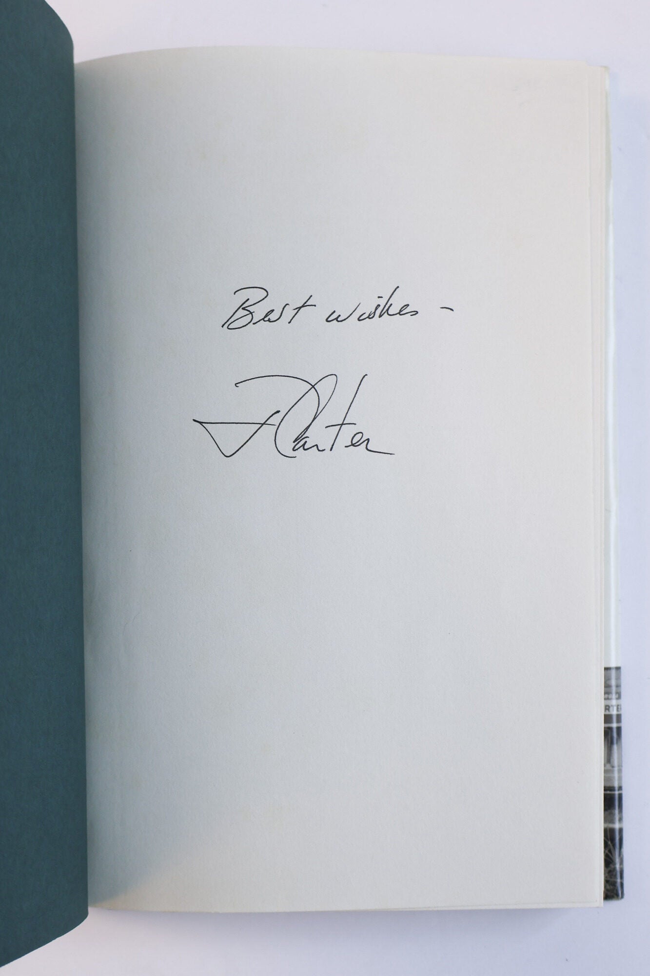 TURNING POINT Signed | Jimmy Carter | First Edition, Second Printing