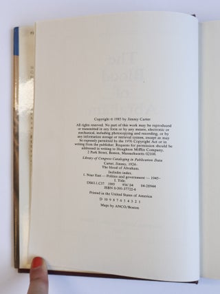 THE BLOOD OF ABRAHAM: INSIGHTS INTO THE MIDDLE EAST [Signed]