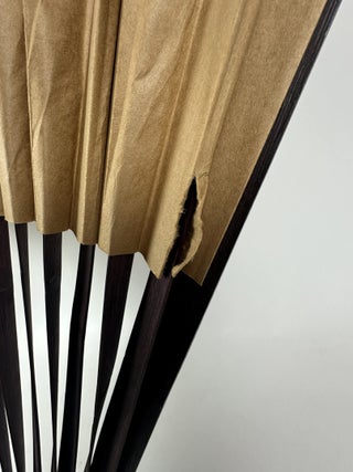 LARGE DECORATIVE CHINESE FOLDING FAN