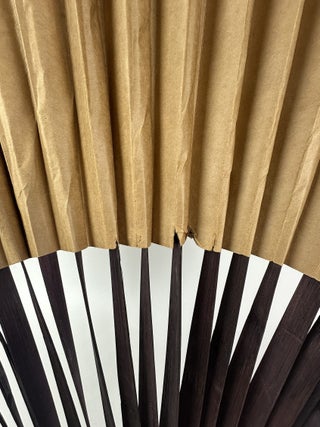 LARGE DECORATIVE CHINESE FOLDING FAN