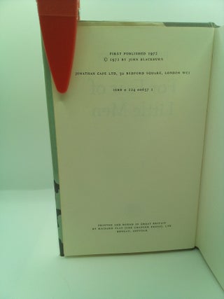 FOR FEAR OF LITTLE MEN