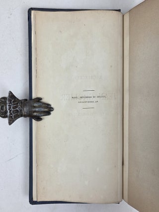 RECHERCHES SUR JEAN GROLIER SUR SA VIE ET SA BIBLIOTHEQUE SUIVIES D'UN CATALOGUE DES LIVRES QUI LUI ONT APPARTENU