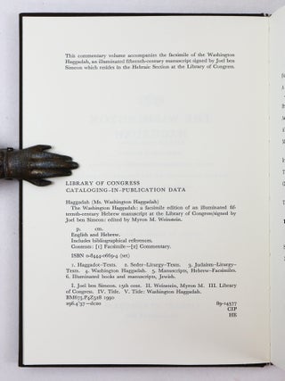 THE WASHINGTON HAGGADAH