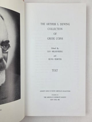 THE ARTHUR S. DEWING COLLECTION OF GREEK COINS [2 Vol., Complete]