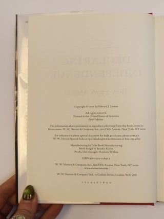 DECLARING INDEPENDENCE: WHY 1776 MATTERS [Signed]