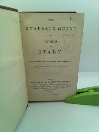 THE KNAPSACK GUIDE FOR TRAVELLERS IN ITALY