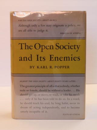 1411117 THE OPEN SOCIETY AND ITS ENEMIES. Karl R. Popper