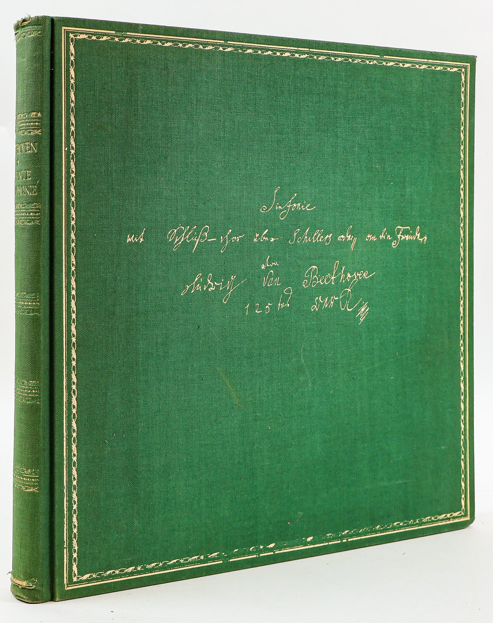 1411290 SINFONIE MIT SCHLUSS-CHOR &Uuml;BER SCHILLERS ODE: &bdquo;AN DIE FREUDE&ldquo;. Ludwig van Beethoven.