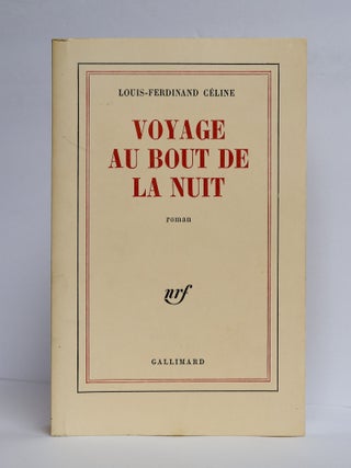 1411362 VOYAGE AU BOUT DE LA NUIT. Louis-Ferdinand C&eacute;line