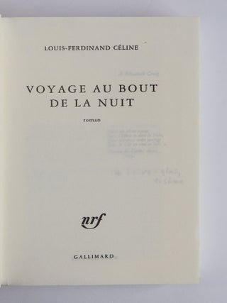 VOYAGE AU BOUT DE LA NUIT