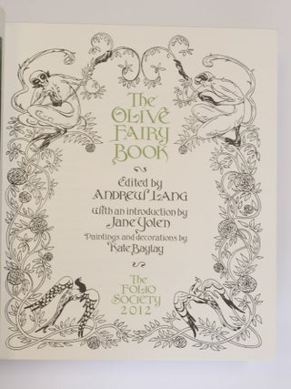 THE OLIVE FAIRY BOOK