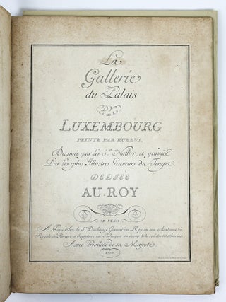 LA GALLERIE DU PALAIS DU LUXEMBOURG PEINTE PAR RUBENS