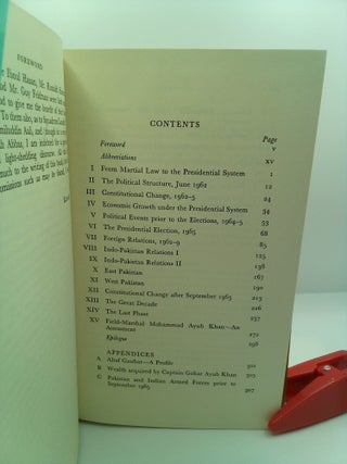 FROM CRISIS TO CRISIS: PAKISTAN, 1962-1969
