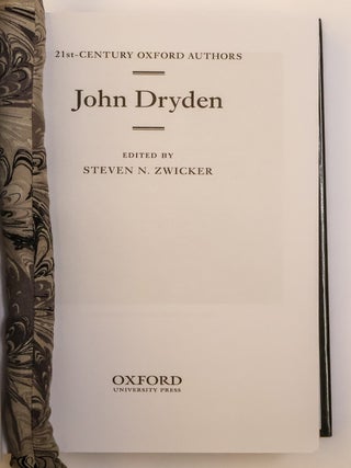 21ST-CENTURY OXFORD AUTHORS: JOHN DRYDEN