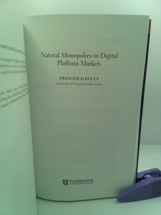 NATURAL MONOPOLIES IN DIGITAL PLATFORM MARKETS