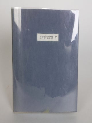1411926 CATETOR Y. Edward Gorey
