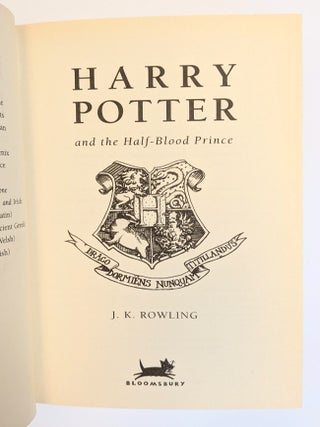 HARRY POTTER AND THE HALF BLOOD PRINCE