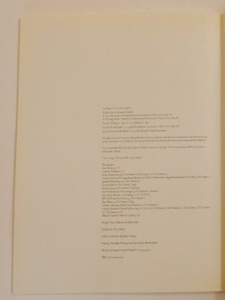 KENNETH NOLAND: PAINTINGS 1975-2003
