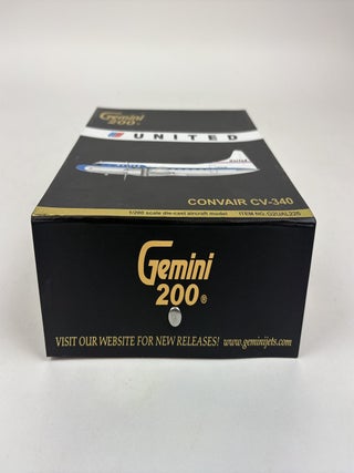 GEMINI 200 SERIES DIE-CAST UNITED CONVAIR CV-340 WITH ORIGINAL BOX (G2UAL226)