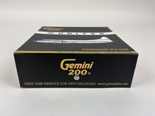 GEMINI 200 SERIES DIE-CAST UNITED CONVAIR CV-340 WITH ORIGINAL BOX (G2UAL226)