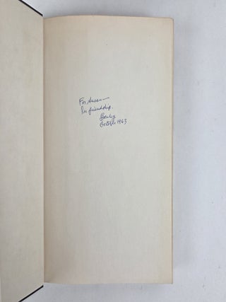 THE PROMISED END: ESSAYS AND REVIEWS, 1942-1962 [Signed]