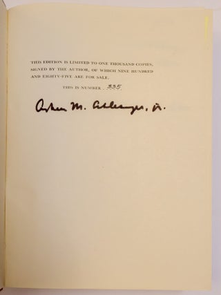 A THOUSAND DAYS: JOHN F. KENNEDY IN THE WHITE HOUSE [Signed]