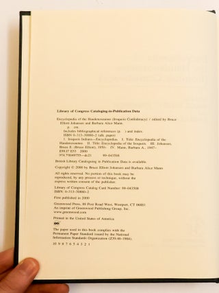 ENCYCLOPEDIA OF THE HAUDENOSAUNEE (IROQUOIS CONFEDERACY)