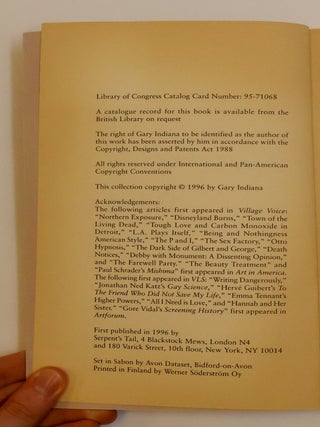 LET IT BLEED: ESSAYS 1985-1995