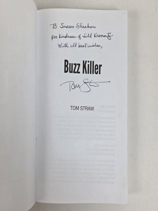 BUZZ KILLER [Signed] [with] ALS TO SUSAN SHEEHAN