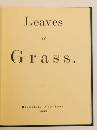 LEAVES OF GRASS