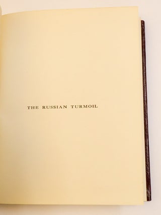 THE RUSSIAN TURMOIL