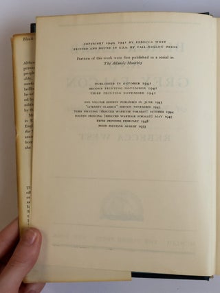 BLACK LAMB AND GREY FALCON: ONE VOLUME EDITION