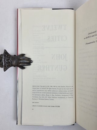 TWELVE CITIES [Signed]